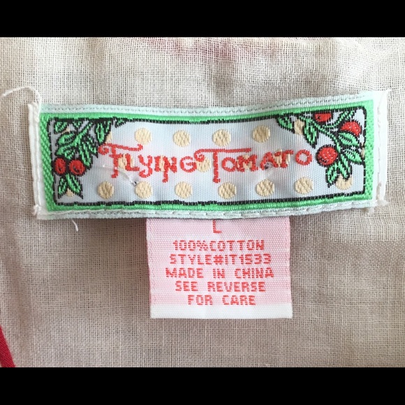 Flying Tomato Tunic Top - Picture 5 of 5